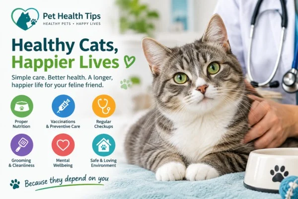 A Complete Guide for Healthy and Happy Cats Care Tips